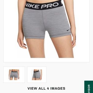 Nike pro short - gray worn it’s once